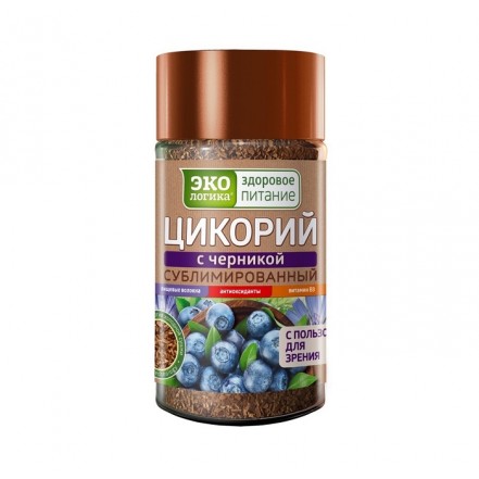 Цикорий МКП с Черника сублимированный 85 г х 15