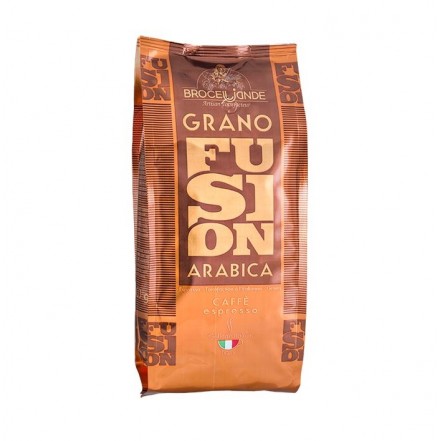 Броселианд Зерно Арабика GRANO Fusion 1000 г 6 шт/уп