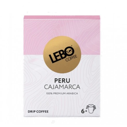 Лебо Дрип-пакеты LEBO MONO Peru 10,5г х 6 шт 63 г