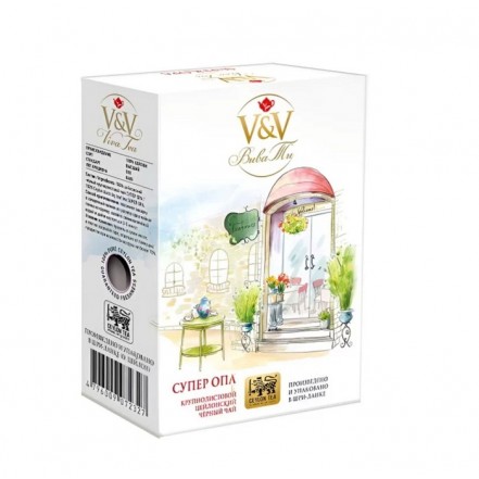 Чай V&V Супер Опа 100 г 48 шт/уп