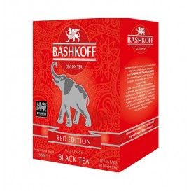 Чай черный Башков BASHKOFF TEA Red Edition 100 пак 18 шт/уп