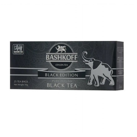 Чай черный Башков BASHKOFF TEA Black Edition 25 пак 48 шт/уп