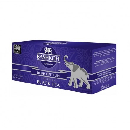 Чай черный Башков BASHKOFF TEA Blue Edition 25 пак 48 шт/уп