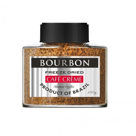 Крем кофе CAFE CREME Bourbon the Original сублимированный с/б 100 г 6 шт/уп
