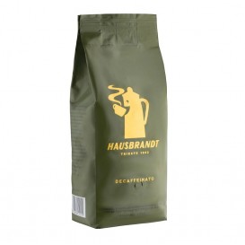 Кофе зерновой Хаузбрандт Dekaffeinato без кофеина 1000 г 6 шт/уп