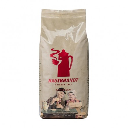 Кофе зерновой Хаузбрандт Espresso 1000 г 12 шт/уп