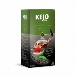 Чай черный Кеджо Английский королевский Эрл Грей 25 пак 10 шт/уп