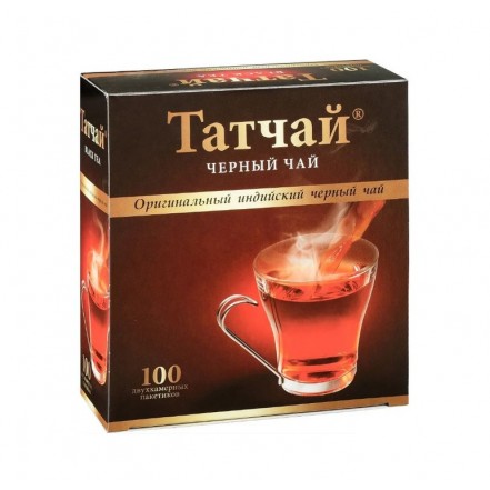 Чай черный Татчай 100 пак 24 шт/уп