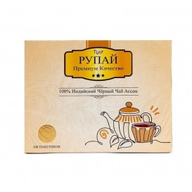 Чай черный Рупай 100 пак 24 шт/уп